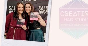 Award-winning Evesham salon wins again. Expert Curly Hair specialists Service.